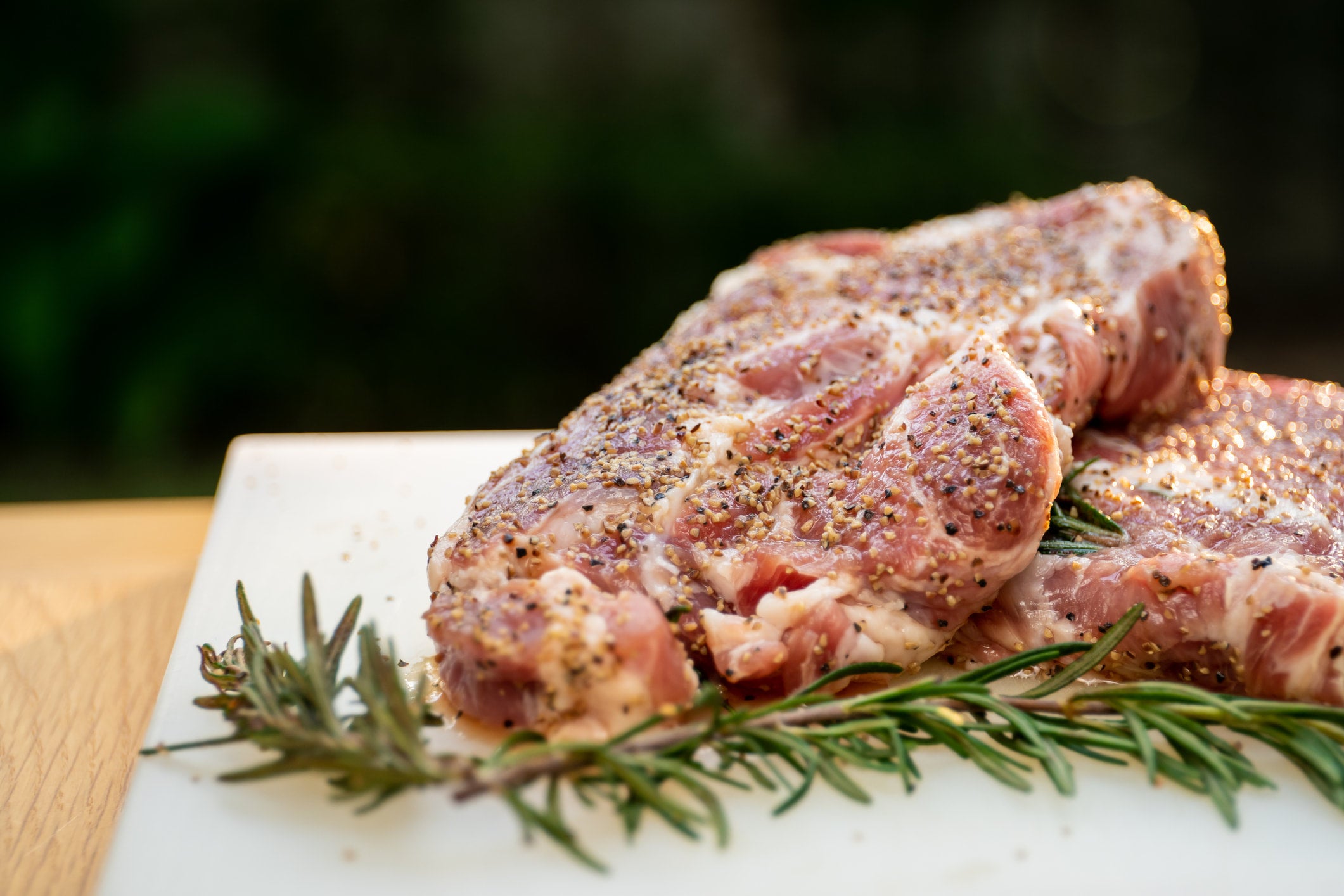 Sriracha Pepper & Sweet Chili Sauce Pork Rib Chop Orchard Prime Meats